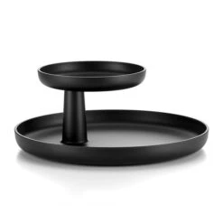 Plateau à étages Rotary Tray Jasper Morrison - Noir - Vitra