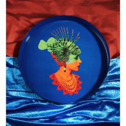 Plateau Rond Rascaqueen - Gangzaï -Domicile Art Magasin 53736 xl