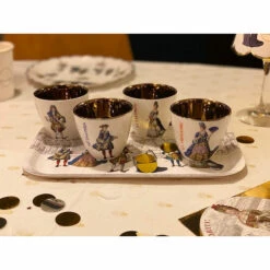 Coffret 2 Gobelets "A La Cour De Versailles" - Le Dauphin-La Princesse -Domicile Art Magasin 54964 xl