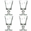 Coffret De 4 Verres à Vin Abeille - Transparent -Domicile Art Magasin 54972 xl