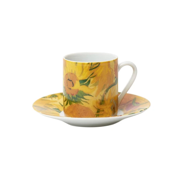 Set Expresso Vincent Van Gogh - Les Tournesols - Van Gogh Museum Amsterdam® 5 Set Expresso Vincent Van Gogh - Les Tournesols - Van Gogh Museum Amsterdam® – Image 3