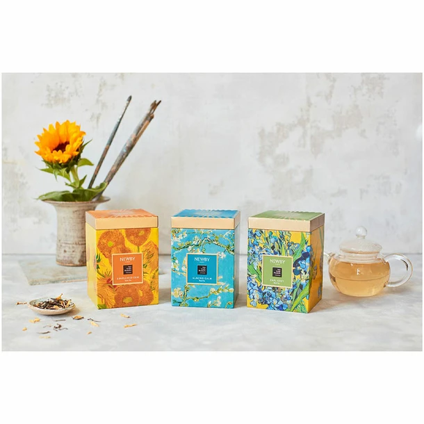 Boîte Thé Noir Newby® Vincent Van Gogh - Les Iris - Van Gogh Museum Amsterdam® 4 Boîte Thé Noir Newby® Vincent Van Gogh - Les Iris - Van Gogh Museum Amsterdam® – Image 2