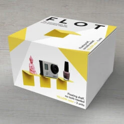 Set De 3 Étagères FLOT Mix En Métal - Jaune - BeaMalevich -Domicile Art Magasin 56549 xl