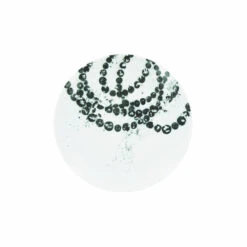 Assiette Mignardise « Rose Du Louvre » Noire En Porcelaine 16 Cm - Jean-Michel Othoniel