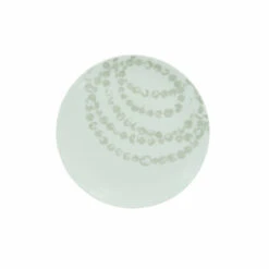 Assiette Mignardise « Rose Du Louvre » Grise En Porcelaine 16 Cm - Jean-Michel Othoniel