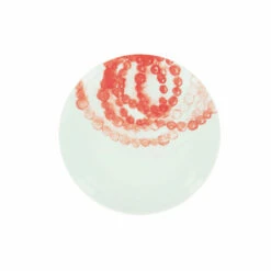 Assiette « Rose Du Louvre » Rouge 16 Cm En Porcelaine - Jean-Michel Othoniel