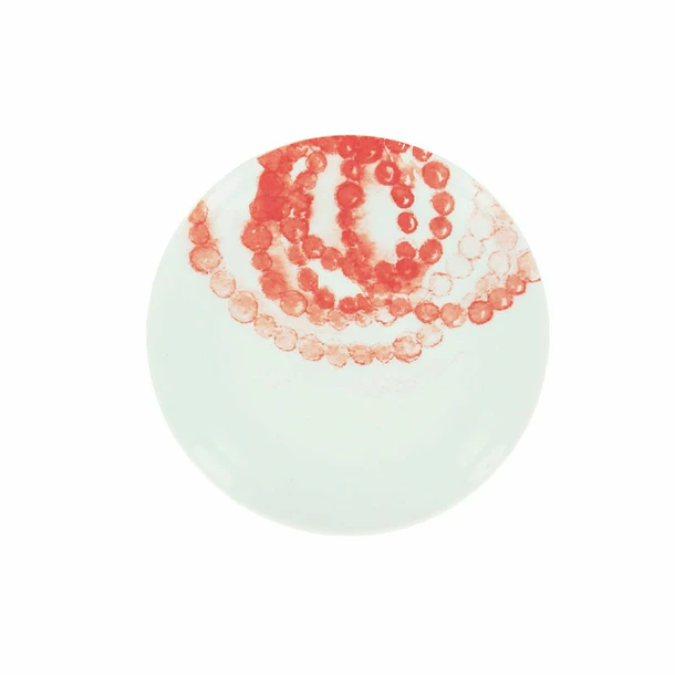 Assiette « Rose Du Louvre » Rouge 16 Cm En Porcelaine - Jean-Michel Othoniel 3 Assiette « Rose Du Louvre » Rouge 16 Cm En Porcelaine - Jean-Michel Othoniel