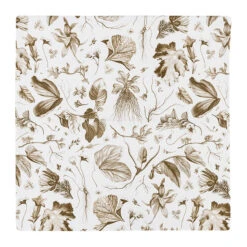 Housse De Coussin Bronze Herbier Du Roi - Maison Baluchon -Domicile Art Magasin 75800 xl