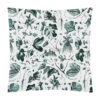 Housse De Coussin Verte Herbier Du Roi - Maison Baluchon -Domicile Art Magasin 75802 xl