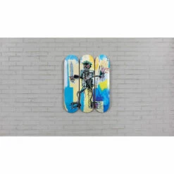 Skateboards Triptyque Jean-Michel Basquiat - Warrior, 1982 - The Skateroom -Domicile Art Magasin 76663 xl
