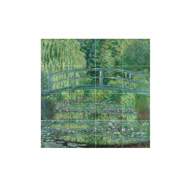 Décoration Murale Claude Monet - Harmonie Verte, Bassin Aux Nymphéas - IXXI - 80 X 80 Cm 3 Décoration Murale Claude Monet - Harmonie Verte, Bassin Aux Nymphéas - IXXI - 80 X 80 Cm