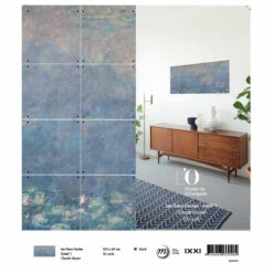 Décoration Murale Claude Monet - Les Deux Saules - IXXI - 120 X 60 Cm -Domicile Art Magasin 77997 xl