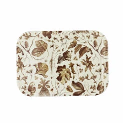 Plateau Herbier Du Roi - Bronze - 20 X 27cm