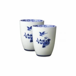 Set 2 Mugs En Porcelaine Delft