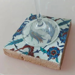 Dessous De Verre Iznik En Terre Cuite -Domicile Art Magasin 79309 xl