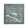 Plaque De Zinc Focus Paris 2e Arrondissement - Toit De Paris - 12 X 12 Cm -Domicile Art Magasin 79783 xl