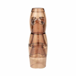 Set De 4 Verres Empilables Corps - Brun - Doiy