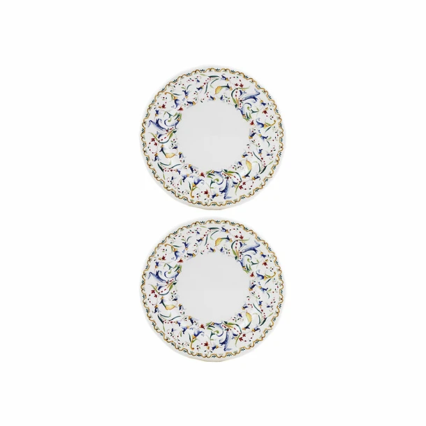 Coffret 2 Assiettes Mignardises - Toscana - Ø 12,8 Cm - Faïencerie De Gien 3 Coffret 2 Assiettes Mignardises - Toscana - Ø 12,8 Cm - Faïencerie De Gien