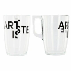 Mug En Verre Artiste 32cl