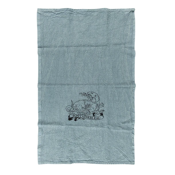 Torchon Salamandre De La Porte Dorée Du Château De Fontainebleau - 45x75 Cm 4 Torchon Salamandre De La Porte Dorée Du Château De Fontainebleau - 45x75 Cm – Image 2